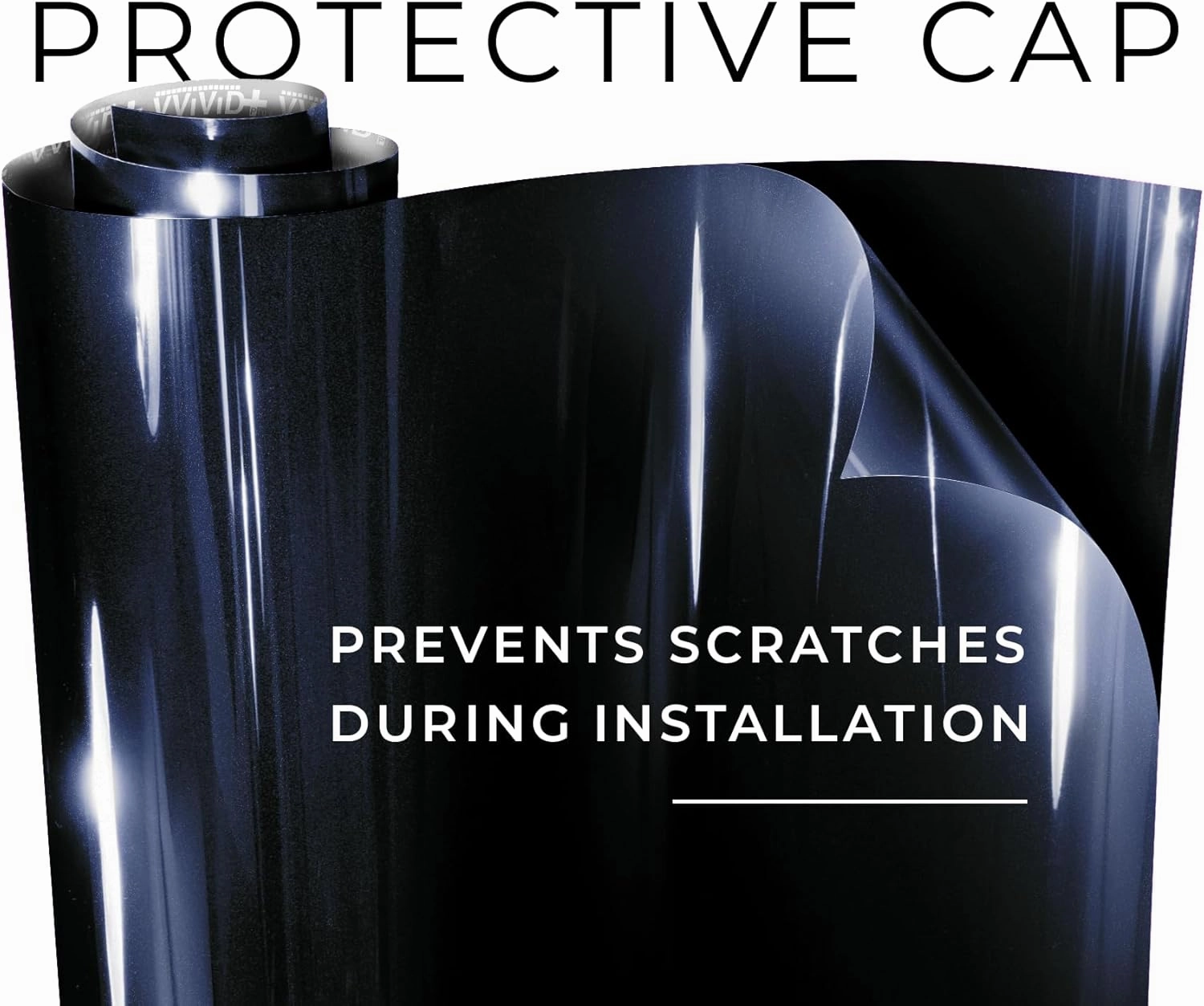 VViViD  Ultra Gloss Midnight Metallic Blue Vinyl Car Wrap (6ft x 59")