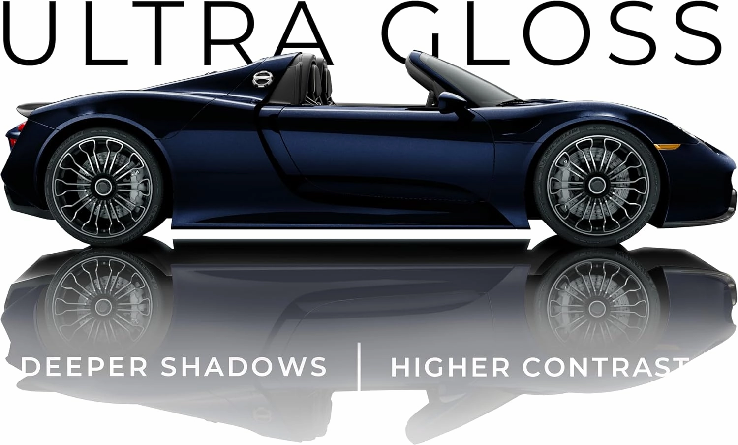 VViViD  Ultra Gloss Midnight Metallic Blue Vinyl Car Wrap (6ft x 59")