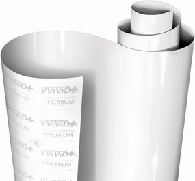 VViViD  Ultra Gloss Premium Vinyl Car Wrap Film (100ft x 5ft, Gloss White) vinyl accessories,turntable parts,record player tools,