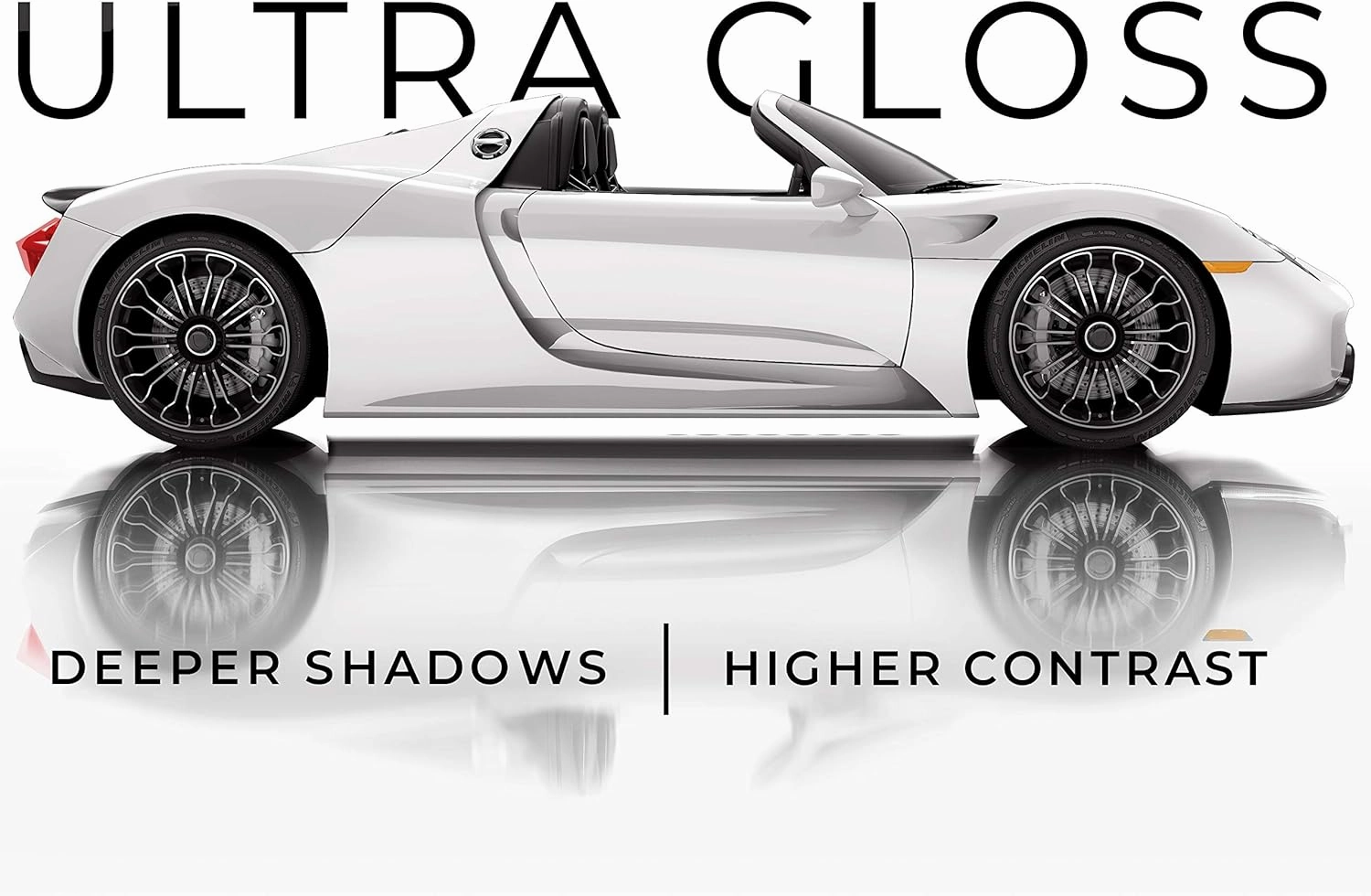 VViViD  Ultra Gloss Premium Vinyl Car Wrap Film (100ft x 5ft, Gloss White)