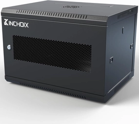 Wall Mount Network Server Cabinet 9U Network Rack Enclosure for Computer Routers Switches Networking Electronic Equipment, Removable Side Panels & Locks, 19.7in Depth equipment cabinet,AV gear cabinet,component enclosure,