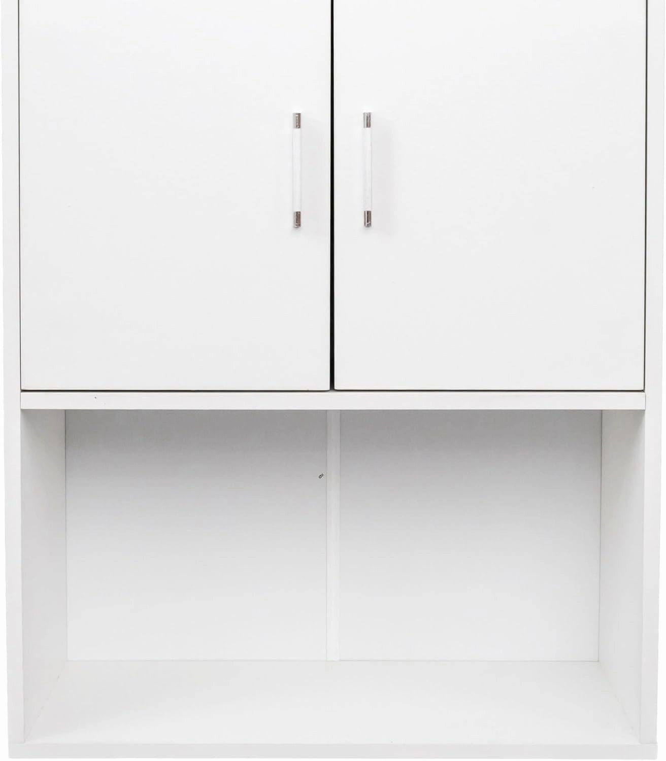 Wall Mounted Barber Shampoo Station Storage Cabinet Salon Beauty Spa Equipment for Barber Salon Shop (White)