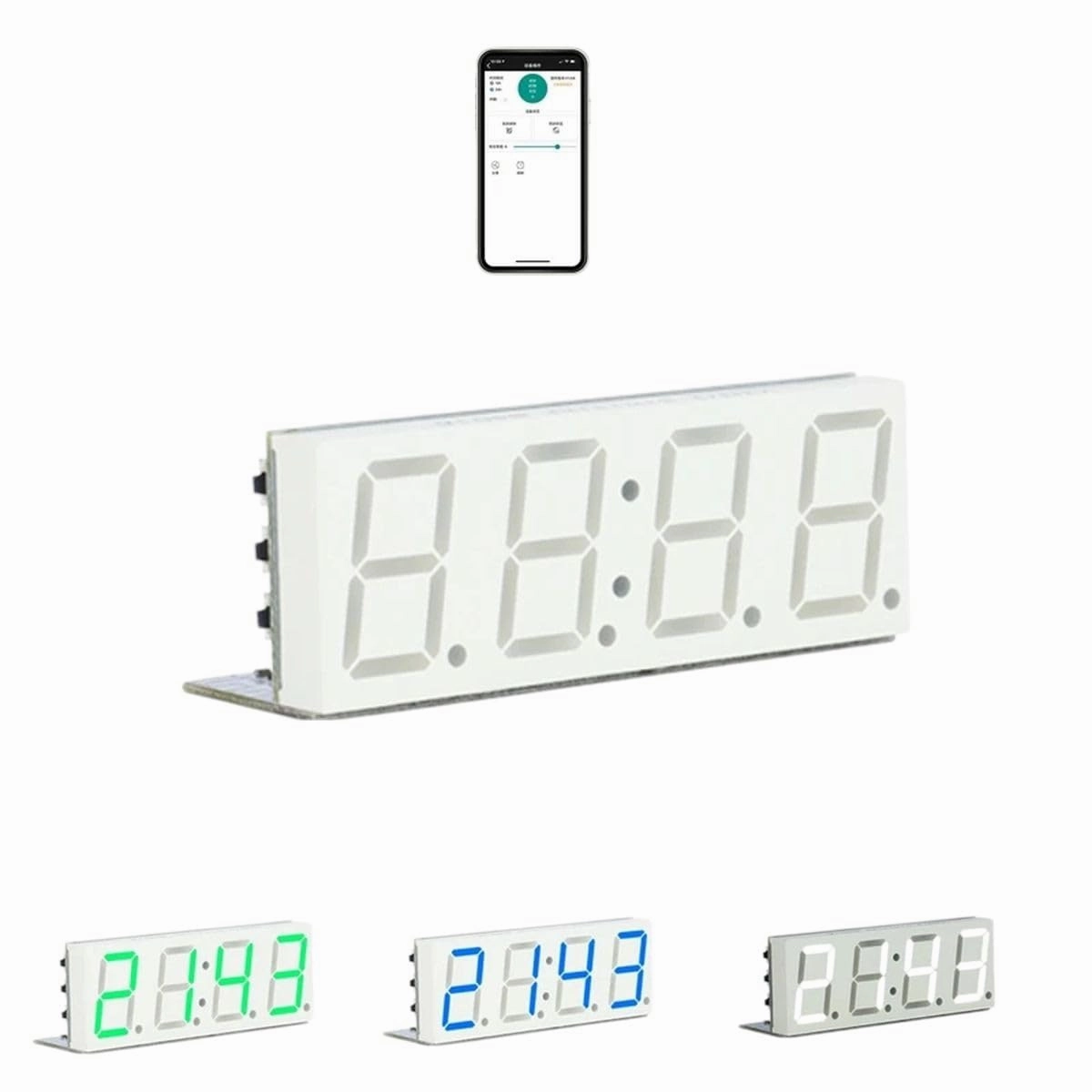 WF Timing Clock Module   Blutouth Audio Player Automatic Clock DIY Digital Electronic Clock Wirelets Network Timing New 2025 for Arrival High for Quality network audio player,digital streamer,audio file player,