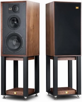 Wharfedale - Linton with Stands (Walnut) Walnut bookshelf speakers,compact stereo speakers,hi-fi shelf speakers,