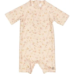 Wheat Purple Poppy Flowers Cas Swimsuit
