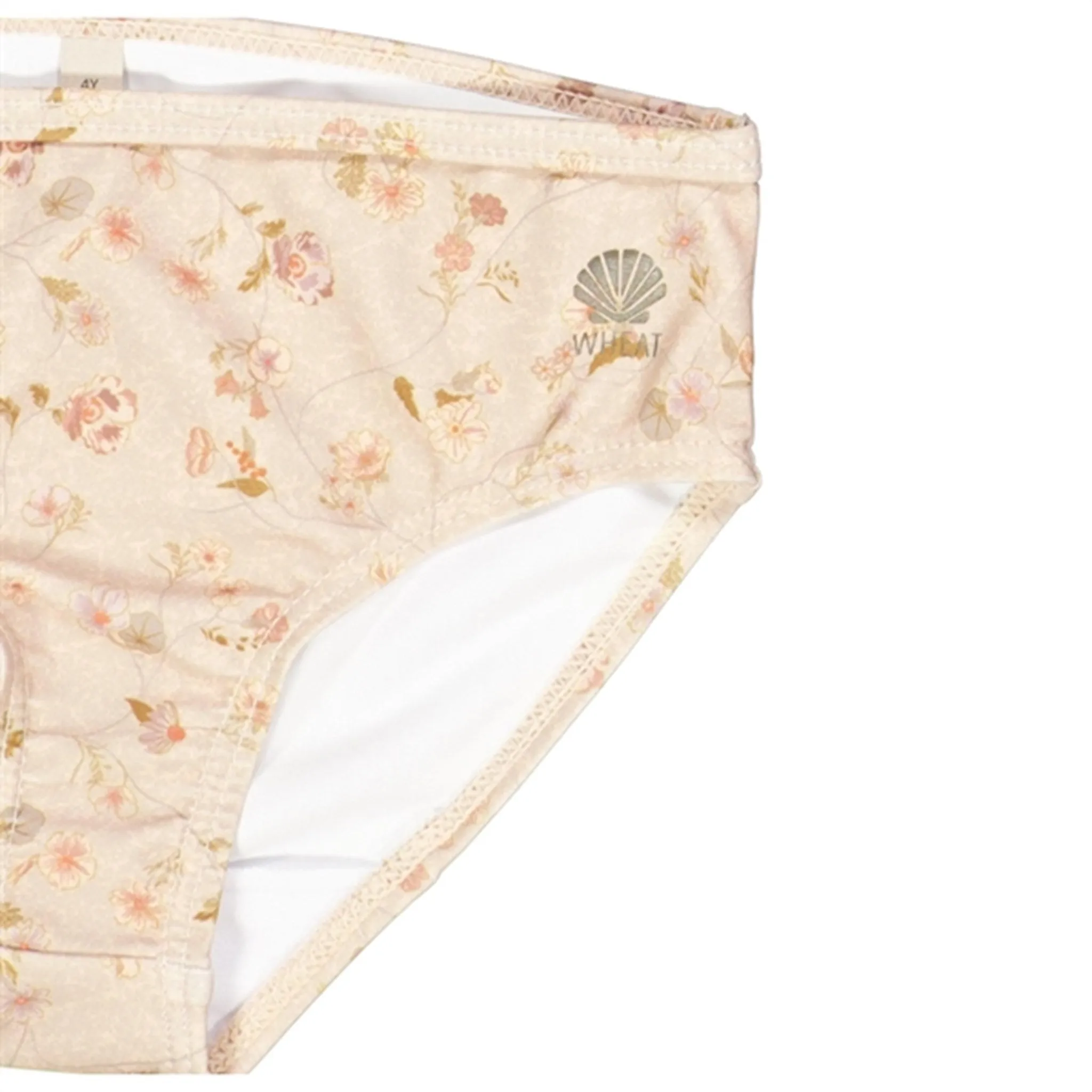 Wheat Purple Poppy Flowers Lrke Bikini