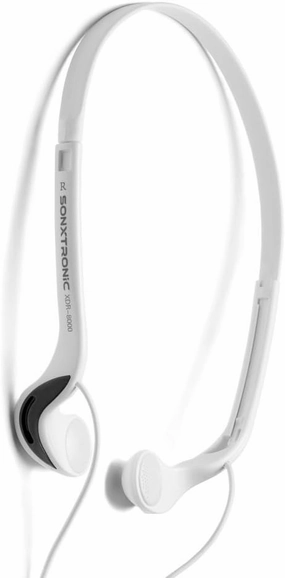 White ICE Xdr-8001 Vertical in Ear Ultralight Sport Running Headband Headphones (mdr-w08l Style White and Silver) reference headphones,neutral sound headphones,monitor headphones,