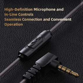 Wired Gaming Headphones IEM Earphones with 1DDQKZ ENZO in Ear Monitor, HiFi Earbuds, Bass Sound with New 11mm Dynamic Driver for Video Music Gaming (Black, Mic) in-ear monitors,hi-fi IEMs,studio earphones,