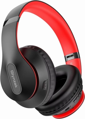Wireless Bluetooth Headphones Over Ear 65H Playtime HiFi Stereo Headset with Microphone and 6EQ Modes Foldable Bluetooth V5.3 Headphones for Travel Smartphone Computer Laptop over-ear headphones,closed back headphones,wireless studio cans,
