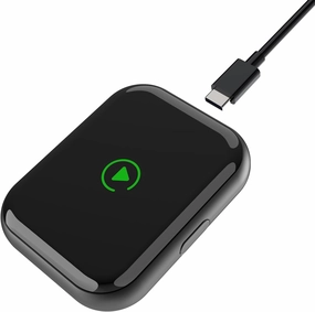 Wireless CarPlay Adapter, 2-in-1 Wireless CarPlay & Android Auto, Converts Wired to Wireless, Plug & Play for iPhone & Android, Bluetooth 5.4 & Wi-Fi 6, Compatible with 2016  Cars wireless audio bridge,Bluetooth transmitter,WiFi audio link,