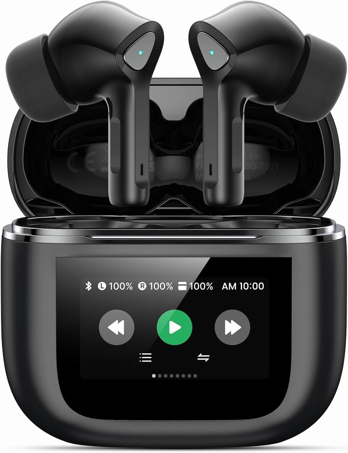 Wireless Earbuds Bluetooth 5.3 Headphones 50H Playtime Deep Bass Stereo Ear Buds with Mic IPX7 Waterproof Comfort Lightweight in Ear Earphones for Pad Android/iOS Phones Gifts for Women Men wireless earbuds,Bluetooth earphones,true wireless stereo,