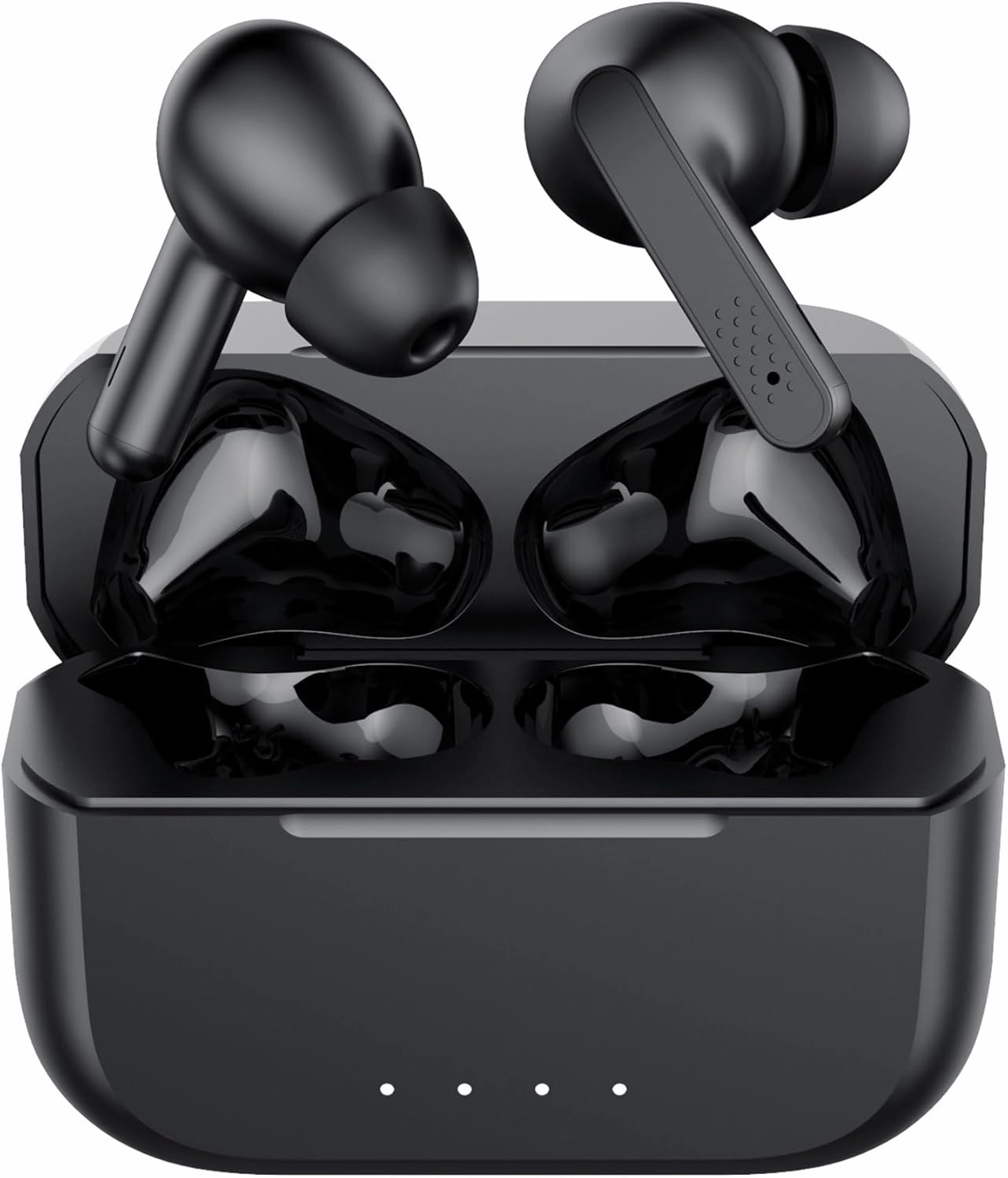Wireless Earbuds Bluetooth 5.3 Headphones Waterproof Stereo Earphones in Ear Touch Control with Microphone Headset with Deep Bass for Sport, Gaming and Running(Inky) wireless earbuds,Bluetooth earphones,true wireless stereo,