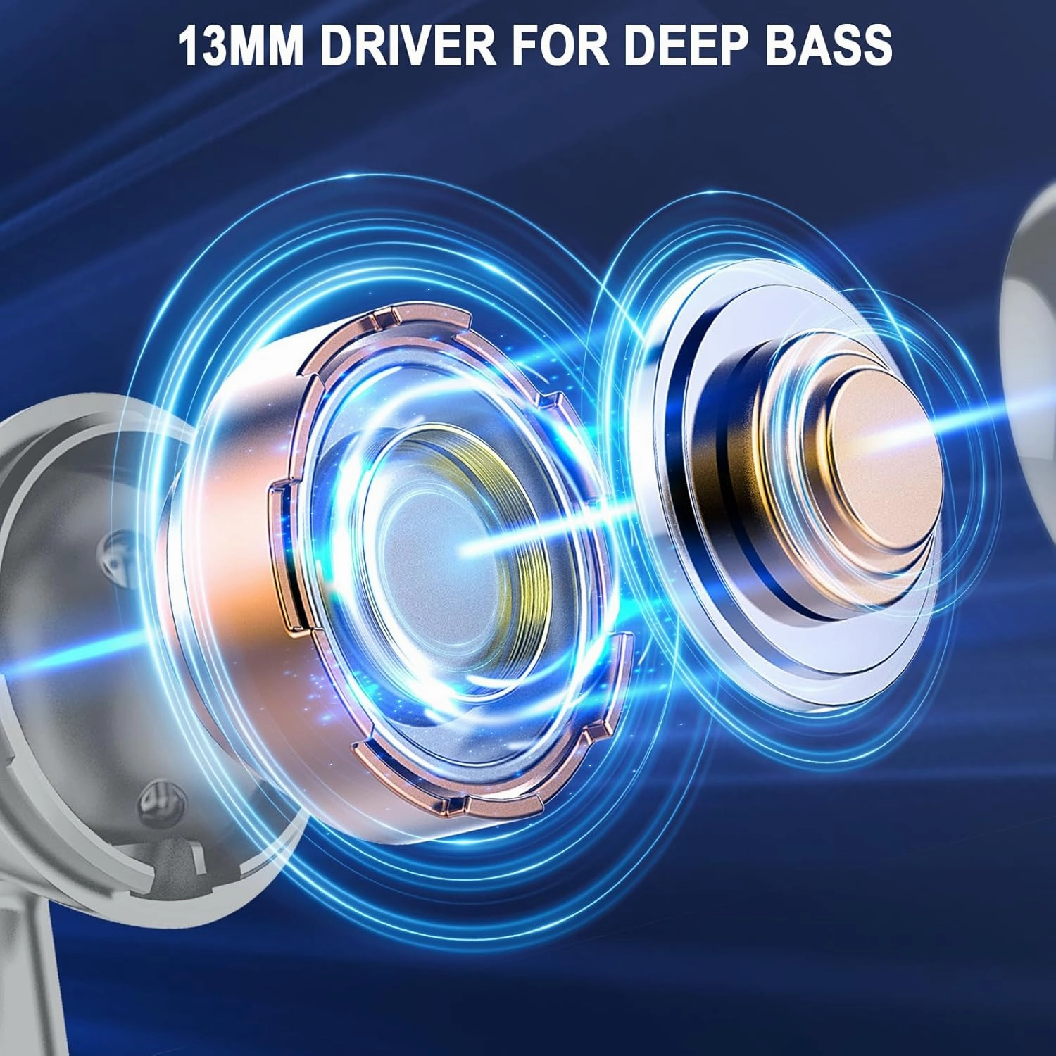 Wireless Earbuds, Bluetooth 5.4 Earbuds Stereo Bass, Bluetooth Headphones in Ear Noise Cancelling Mic, Sports Earphones IP7 Waterproof USB C, 40H Playtime Mini Charging Case Ear Buds for Android iOS
