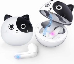Wireless Earbuds for Kids, 2024 New Bluetooth 5.1 in-Ear Headphones with Mic Charging Case Type-C Fast Charge Touch Control Sweat Resistant Deep Bass 3D Stereo Earphone for pad/Phone. reference headphones,neutral sound headphones,monitor headphones,