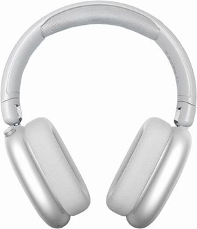Wireless Over Ear Headphones, Bluetooth 5.4 Headphones, Built-in Mic, Hi-Res Audio, 36H Playtime, Foldable, Breathable Soft Earpads Adjustable Heads for iOS/Android/Samsung/PC - Silver over-ear headphones,closed back headphones,wireless studio cans,