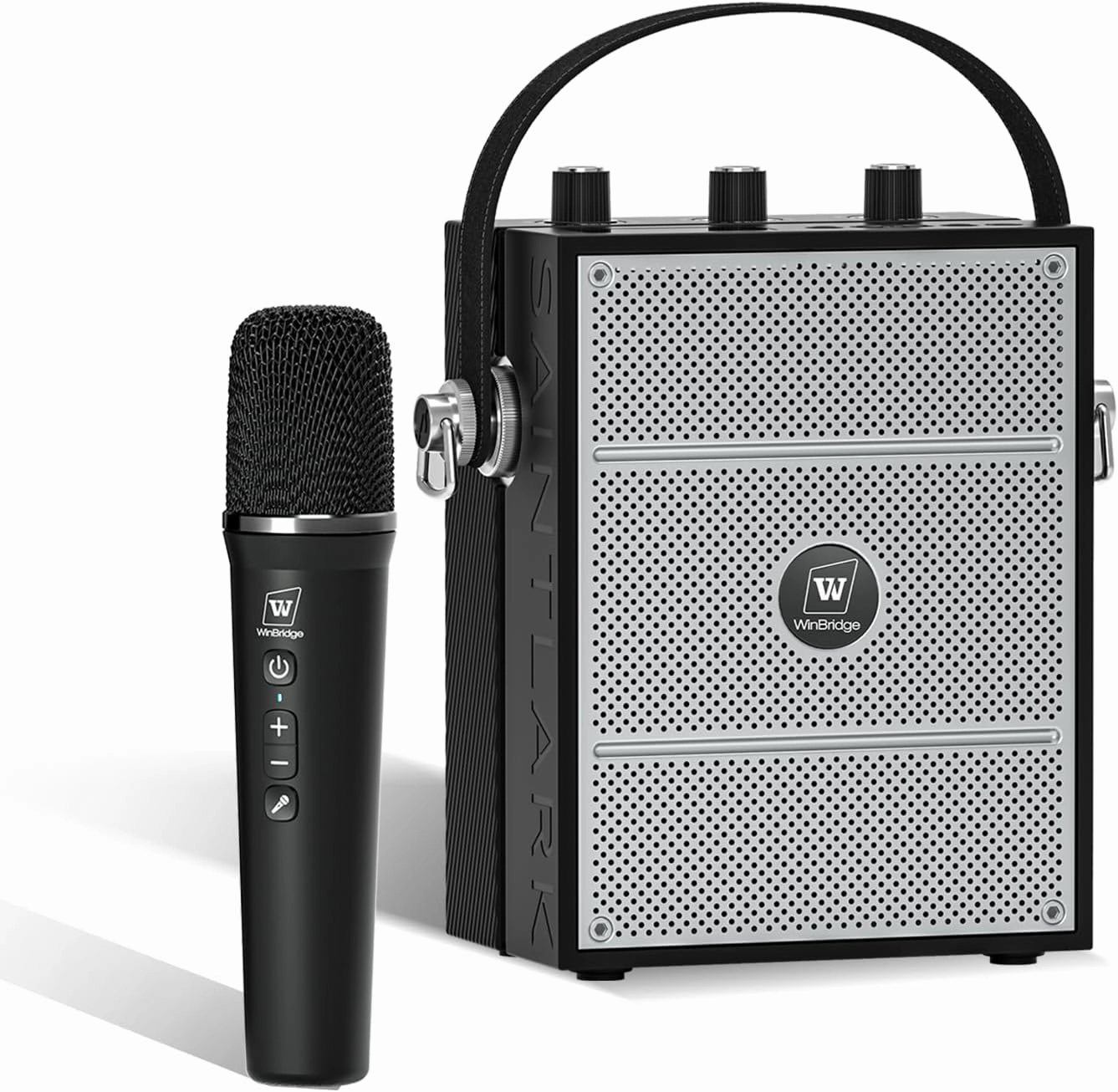 Wireless Voice Amplifier with Handheld Microphone, Portable Bluetooth Speaker Microphones for Teachers & Events, Wireless Karaoke Mic for Singing, PA System with Echo & Sound Effects S98 Pro power amplifier,stereo amp,hi-fi power amp,