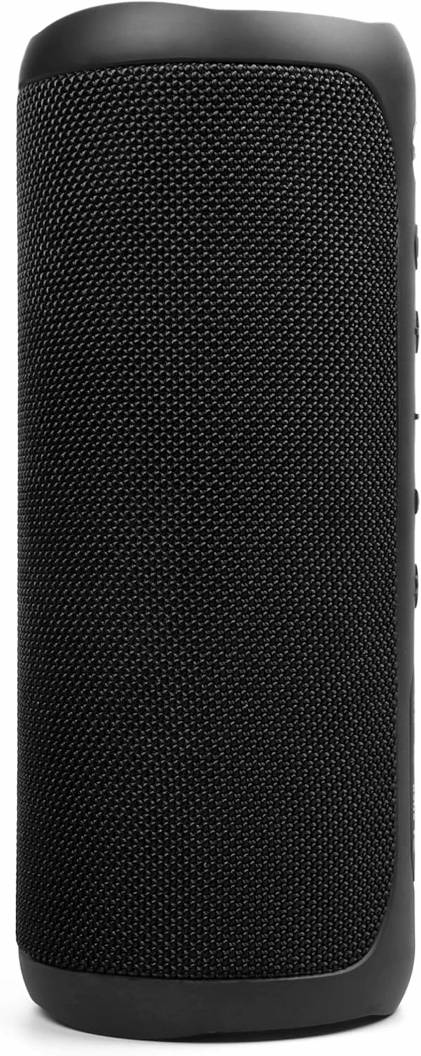 Wireless Waterproof Bluetooth Speaker - Portable Speaker Loud with Built-in Subwoofer and Tweeter, Extra Bass, Stereo Sound, IP67, Colorful Lights for Party, Outdoor, Camping - Black