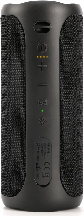 Wireless Waterproof Bluetooth Speaker - Portable Speaker Loud with Built-in Subwoofer and Tweeter, Extra Bass, Stereo Sound, IP67, Colorful Lights for Party, Outdoor, Camping - Black wireless speakers,portable Bluetooth speaker,multiroom speaker,