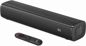 Wohome 2.1ch Small Sound Bars for TV with 6 Levels Voice Enhancement, Built-in Subwoofer, 16 Inches Bluetooth 5.3 Soundbar Speakers with Optical/AUX/USB Connection, S100 soundbar,TV speaker bar,home theater soundbar,