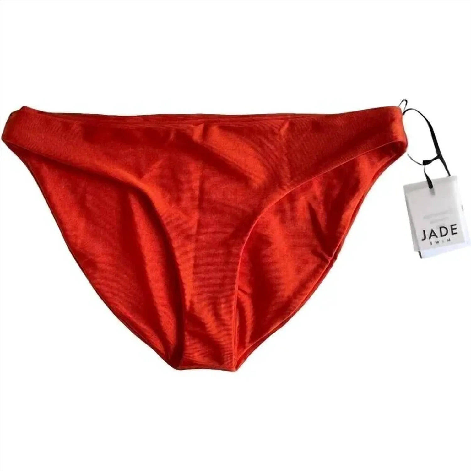 Women's Lure Bikini Bottom In Orange Sheen