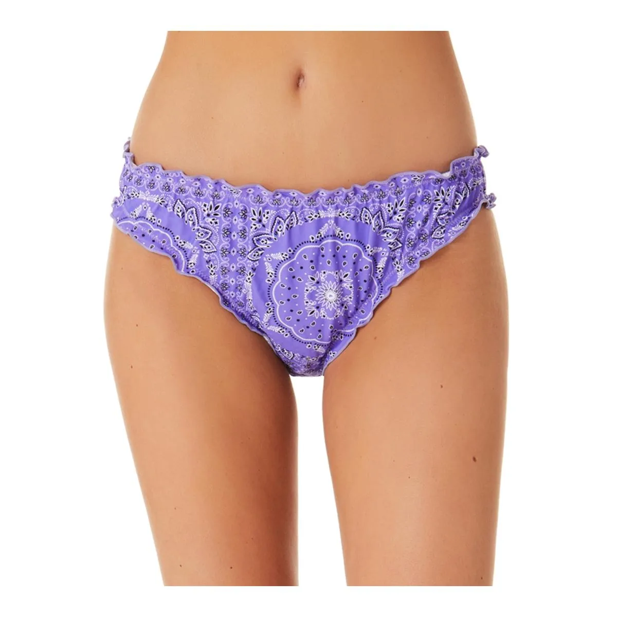 Womens Printed Hipster Swim Bottom Separates