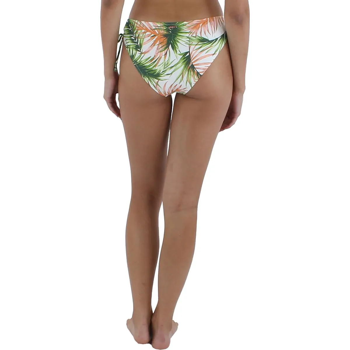Womens Printed Side Tie Swim Bottom Separates