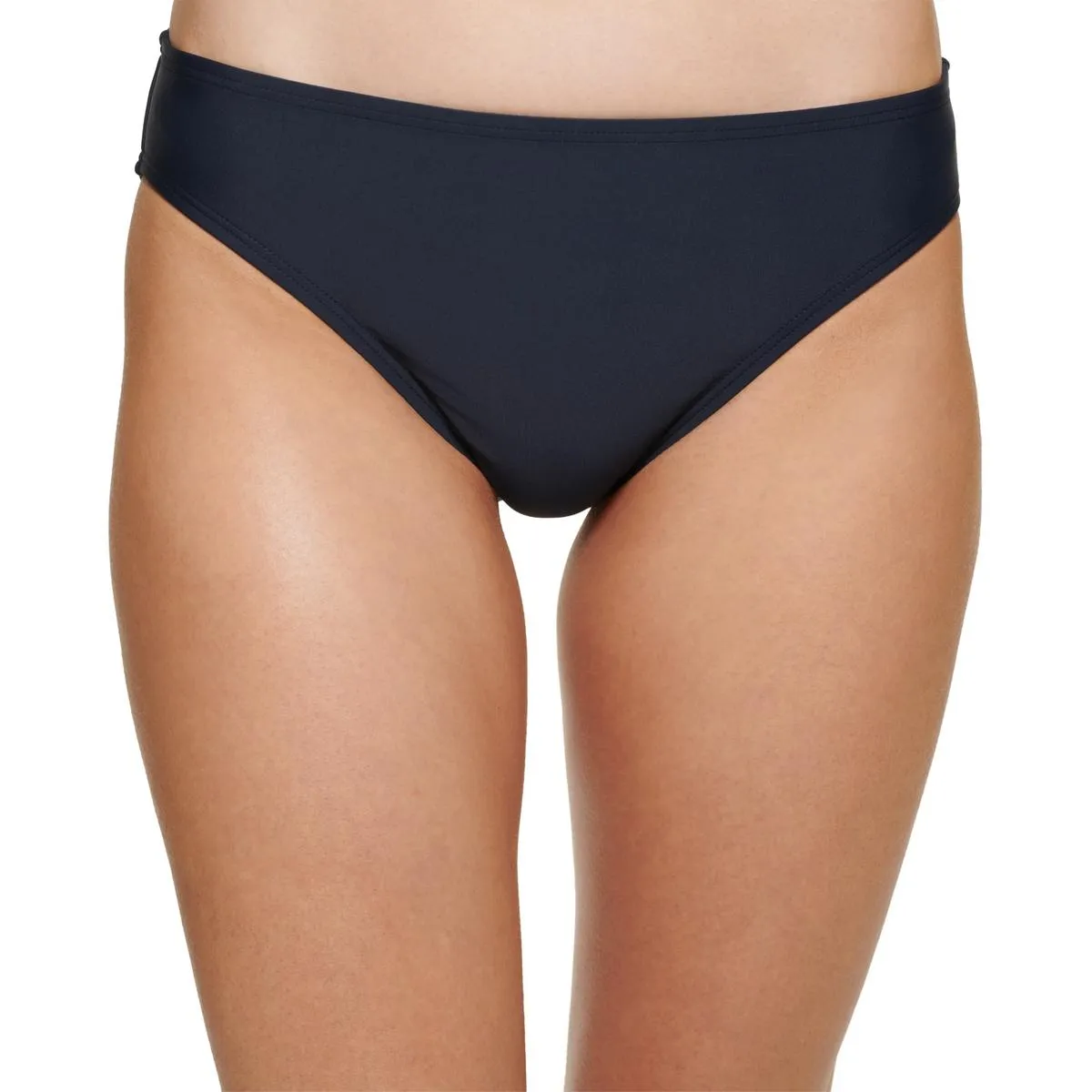Womens Solid Bikini Swim Bottom Separates
