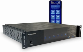 WS66i (AMP Only)- 6 Source x 6 Zone Multi-Room Audio Amplifier | Wirelessly App Controlled   2 Streamers | Compatible with Airplay, Spotify Connect, USB, DLNA wireless audio bridge,Bluetooth transmitter,WiFi audio link,