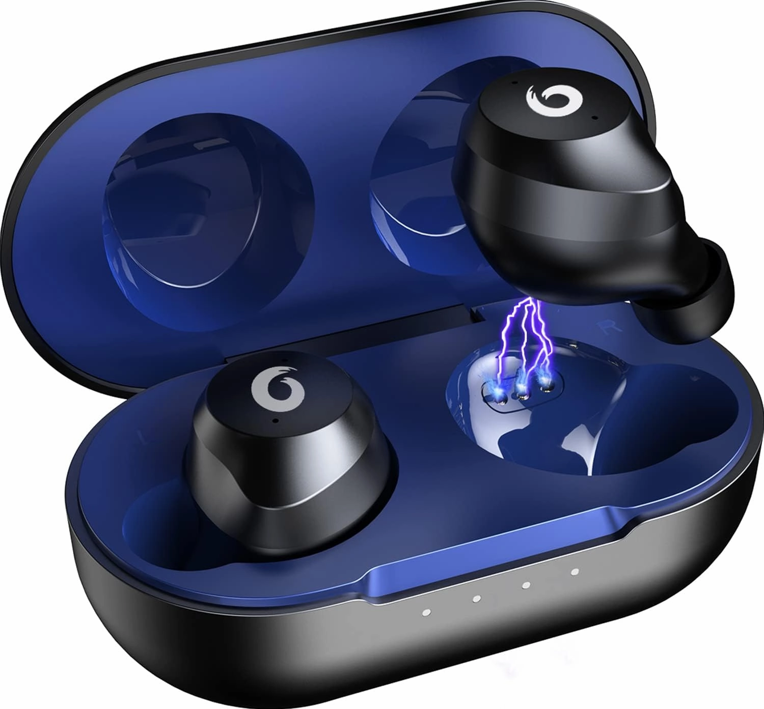 X9 Wireless Earbuds Bluetooth 5.3 Headphones Waterproof Stereo Earphones in Ear Touch Control with Microphone Headset with Deep Bass for Sport, Gaming and Running(Blue) wireless earbuds,Bluetooth earphones,true wireless stereo,