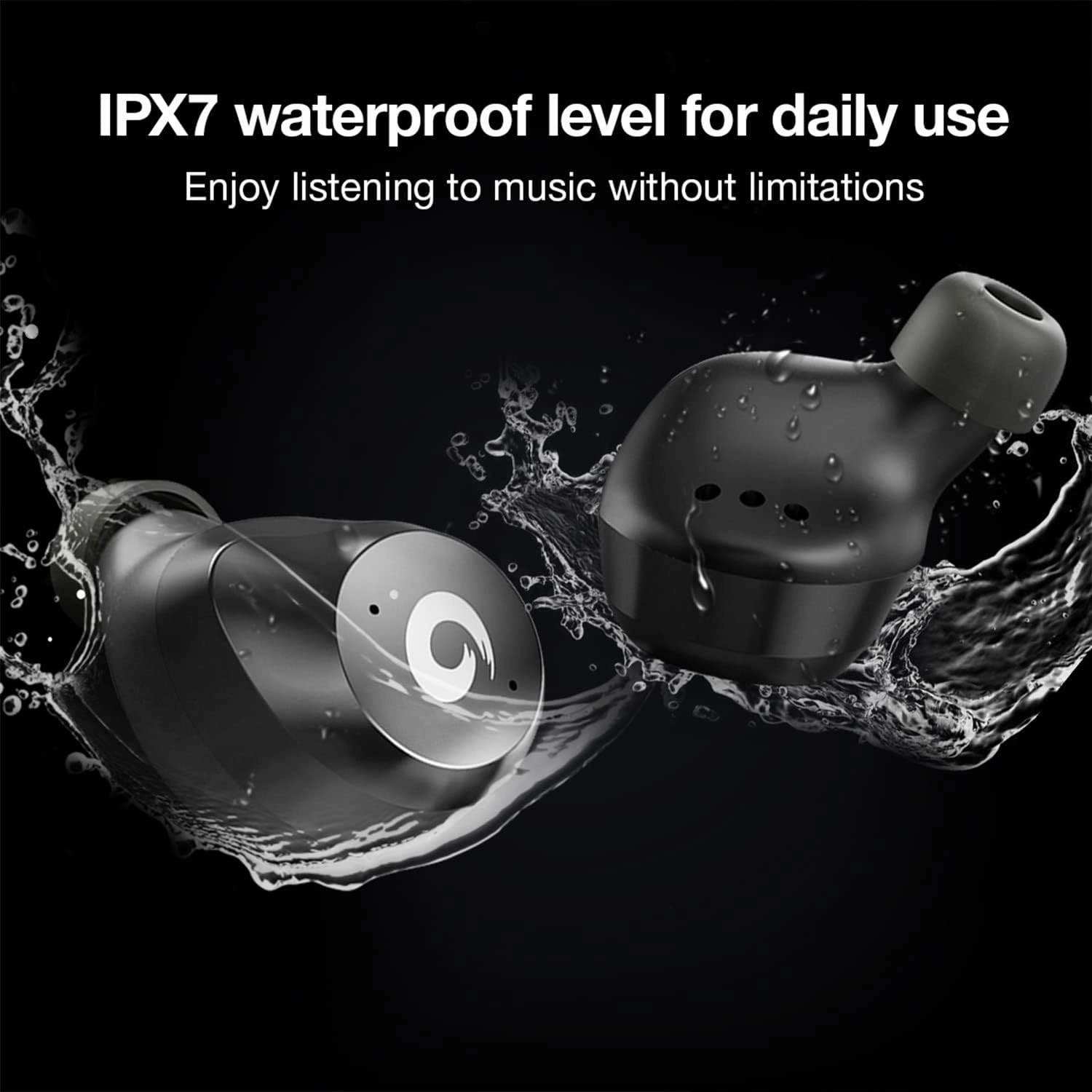 X9 Wireless Earbuds Bluetooth 5.3 Headphones Waterproof Stereo Earphones in Ear Touch Control with Microphone Headset with Deep Bass for Sport, Gaming and Running(Blue)