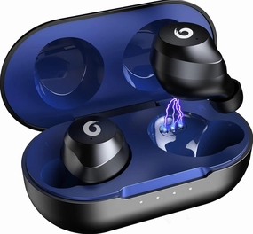 X9 Wireless Earbuds Bluetooth 5.3 Headphones Waterproof Stereo Earphones in Ear Touch Control with Microphone Headset with Deep Bass for Sport, Gaming and Running(Blue) wireless earbuds,Bluetooth earphones,true wireless stereo,