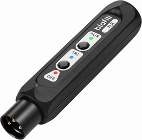 XLR Portable Bluetooth v5.1 Music Receiver, aptX HD aptX Low Latency AAC SBC TWS, Rechargeable Battery 16hrs Long Playtime, USB-C DAC for Mixing Console Desk, Audio Mixer, PA DJ System mixer console,audio mixing desk,DJ console,
