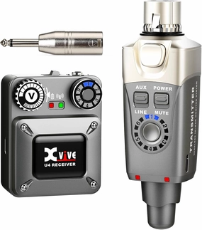 Xvive U4 Wireless in-Ear Monitor System Professional IEM System Transmitter and Beltpack Receiver for Studio, Band Rehearsal,Live Performance (U4) studio monitors,nearfield speakers,mixing reference monitors,