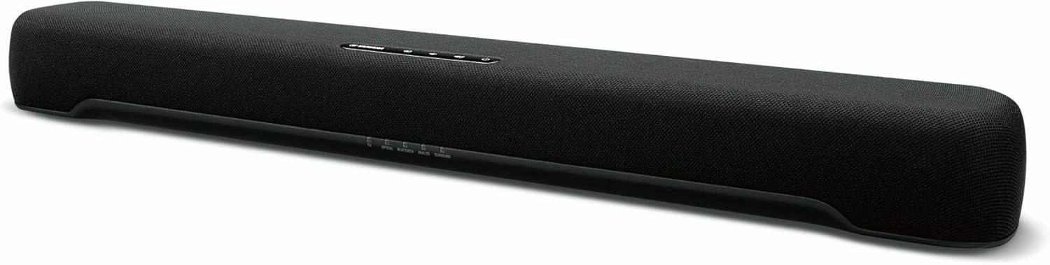 Yamaha Audio SR-C20A Compact Sound Bar with Built-in Subwoofer and Bluetooth, Black soundbar,TV speaker bar,home theater soundbar,