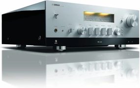 Yamaha Audio Yamaha R-N2000A Hi-Fi Network Receiver with Streaming, Phono and DAC  Silver network audio player,digital streamer,audio file player,