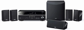 Yamaha Audio YHT-4950U 4K Ultra HD 5.1-Channel Home Theater System with Bluetooth, black surround sound system,cinema audio kit,5.1 surround package,