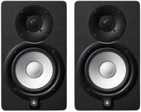 Yamaha HS5 Pair 2-Way bass-Reflex bi-Amplified nearfield Studio Monitors with 5 inch woofers studio monitors,nearfield speakers,mixing reference monitors,