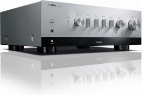 Yamaha R-N800A Network Receiver with Phono and Built-in DAC, Silver integrated amplifier,stereo receiver,hi-fi amp combo,