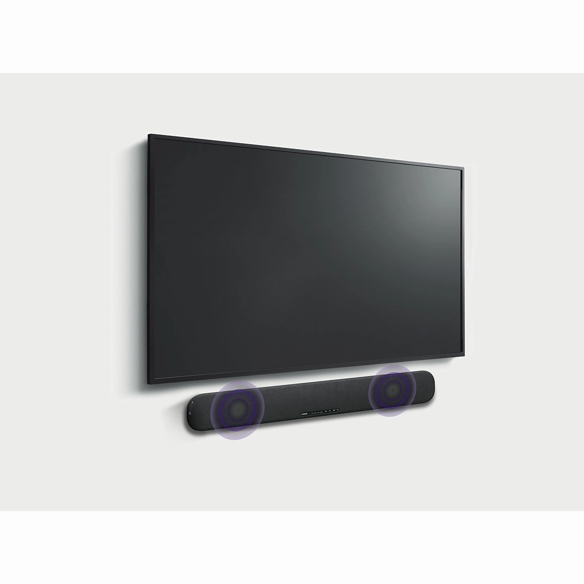 Yamaha SR-B20A Soundbar with Dual Built-In Subwoofers, Bluetooth, and DTS Virtual:X