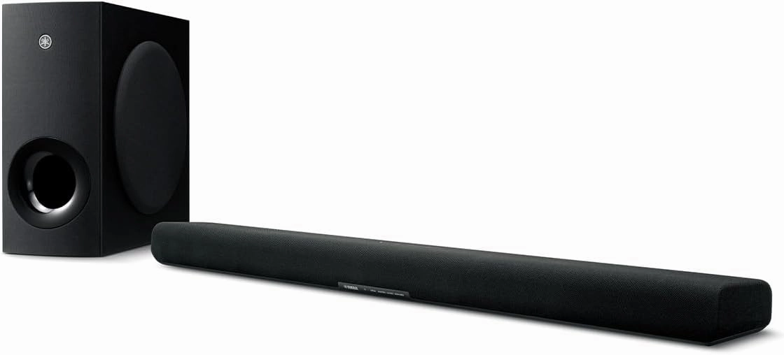 YAMAHA SR-B40A Dolby Atmos Sound Bar with Wireless Subwoofer (Black) surround sound system,cinema audio kit,5.1 surround package,
