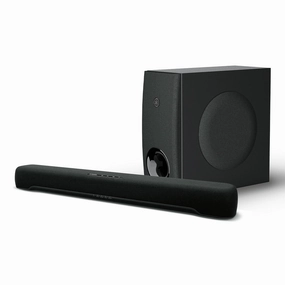 Yamaha SR-C30A 2.1 Channel Compact Sound Bar System with Wireless 50W Subwoofer Soundbars,TV Sound Systems,Bar Speakers