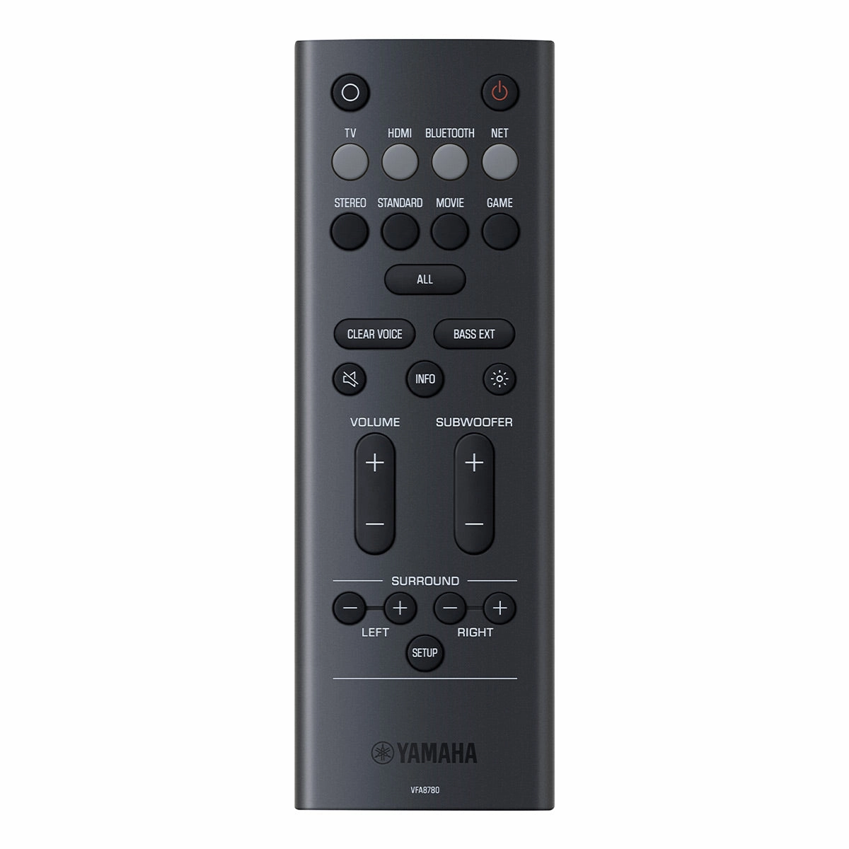 Yamaha SR-X50A True X Bar 50A Dolby Atmos Soundbar with Wireless Subwoofer