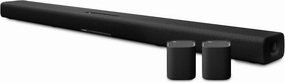 YAMAHA True X 40A Home Theater Bundle - True X BAR 40A Sound Bar with Dolby Atmos, Alexa Built-in   Pair of Speaker 1A Portable, Wireless, Surround Sound Speakers with Bluetooth. Black home cinema system,5.1 home theater,surround sound package,