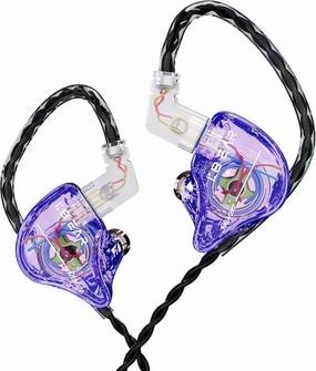 YINYOO KBEAR Storm Earphones in Ear Monitor for Singers Drummers Musicians Bassists, Hi Res Wired Earbuds in Ear Headphones Custom IEM, Detachable OFC Silver-Plated Cable Auriculares in-ear monitors,hi-fi IEMs,studio earphones,