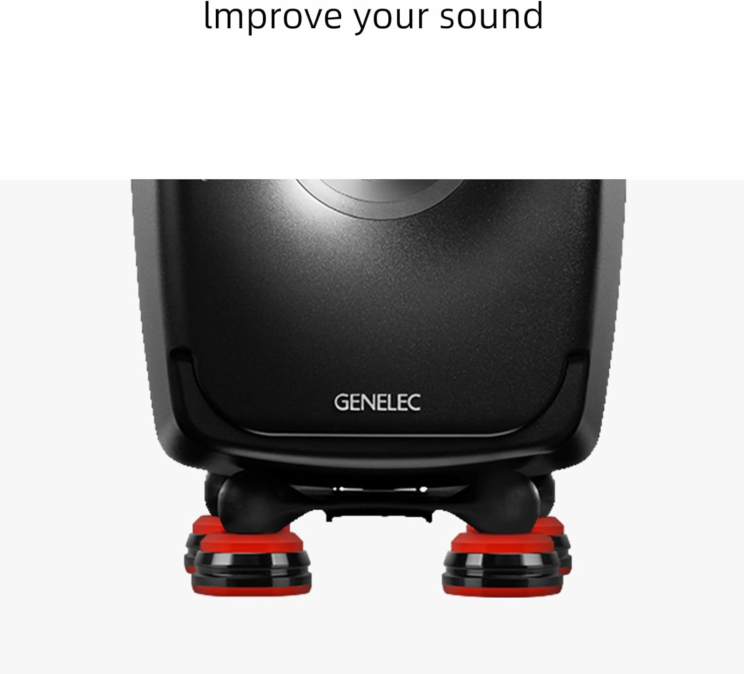 Yinyu Isolation Feet for Speakers & Subwoofers, Aluminum/Silicone Isolation Pad Feet  Set of 4,Subwoofer Isolation Feet Amplifier feet,Stand Foot Mat Shock Absorber for Audio CD AMP HiFi Subwoofer