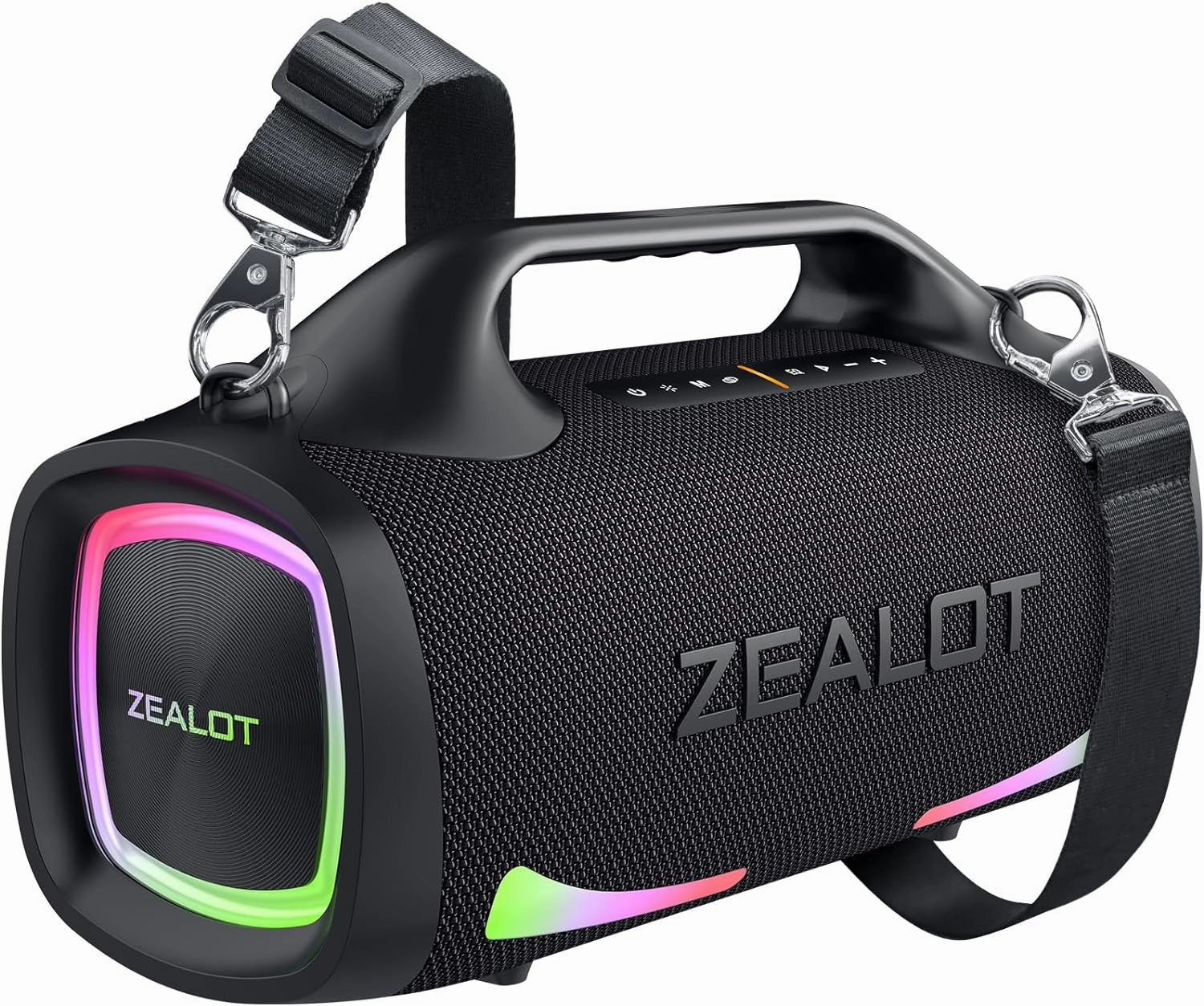 ZEALOT Bluetooth Speaker, 110W Peak(100W) Booming Sound Speakers Wireless, Dual Pairing, XBass, Bluetooth 5.3, 24000mAh Power Bank, Portable Outdoor Waterproof Speaker for Camping, Beach and Party outdoor speakers,weatherproof speakers,patio audio system,