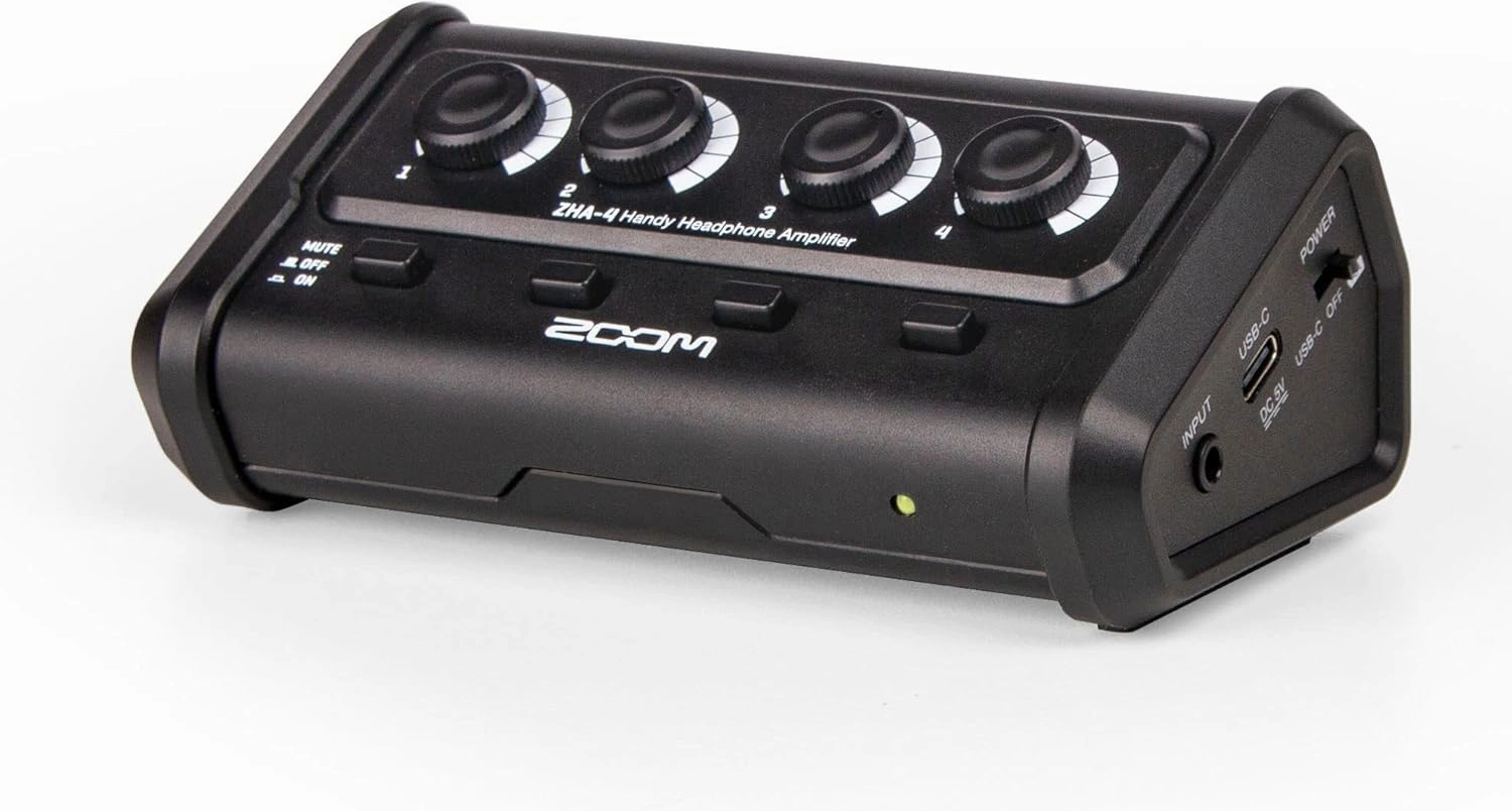 Zoom ZHA-4 Handy Headphone Amplifier headphone amplifier,portable amp,desktop headphone amp,
